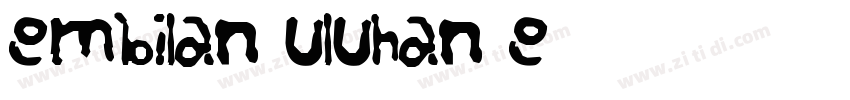 Sembilan Puluhan Re字体转换
